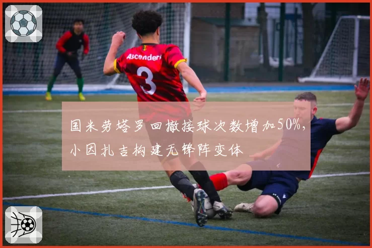 国米劳塔罗回撤接球次数增加50%,小因扎吉构建无锋阵变体